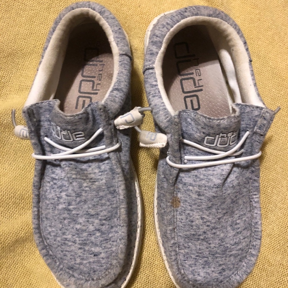 Hey Dude Gray Casual Shoes